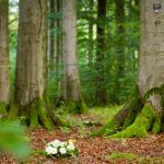 Begräbnis im Wald